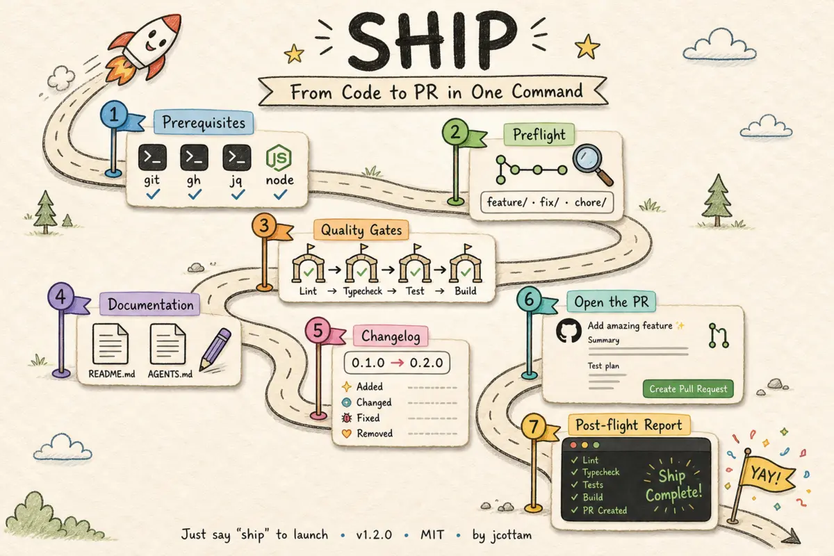 /ship command in action
